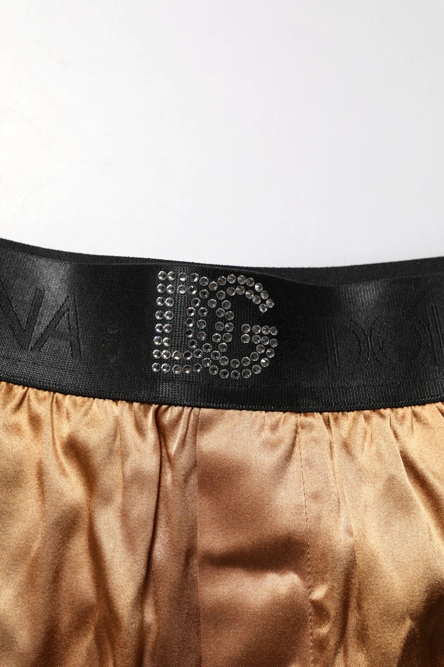 Dolce & Gabbana Beige Men Regular Boxer Eye Mask Set Underwear by Dolce & Gabbana