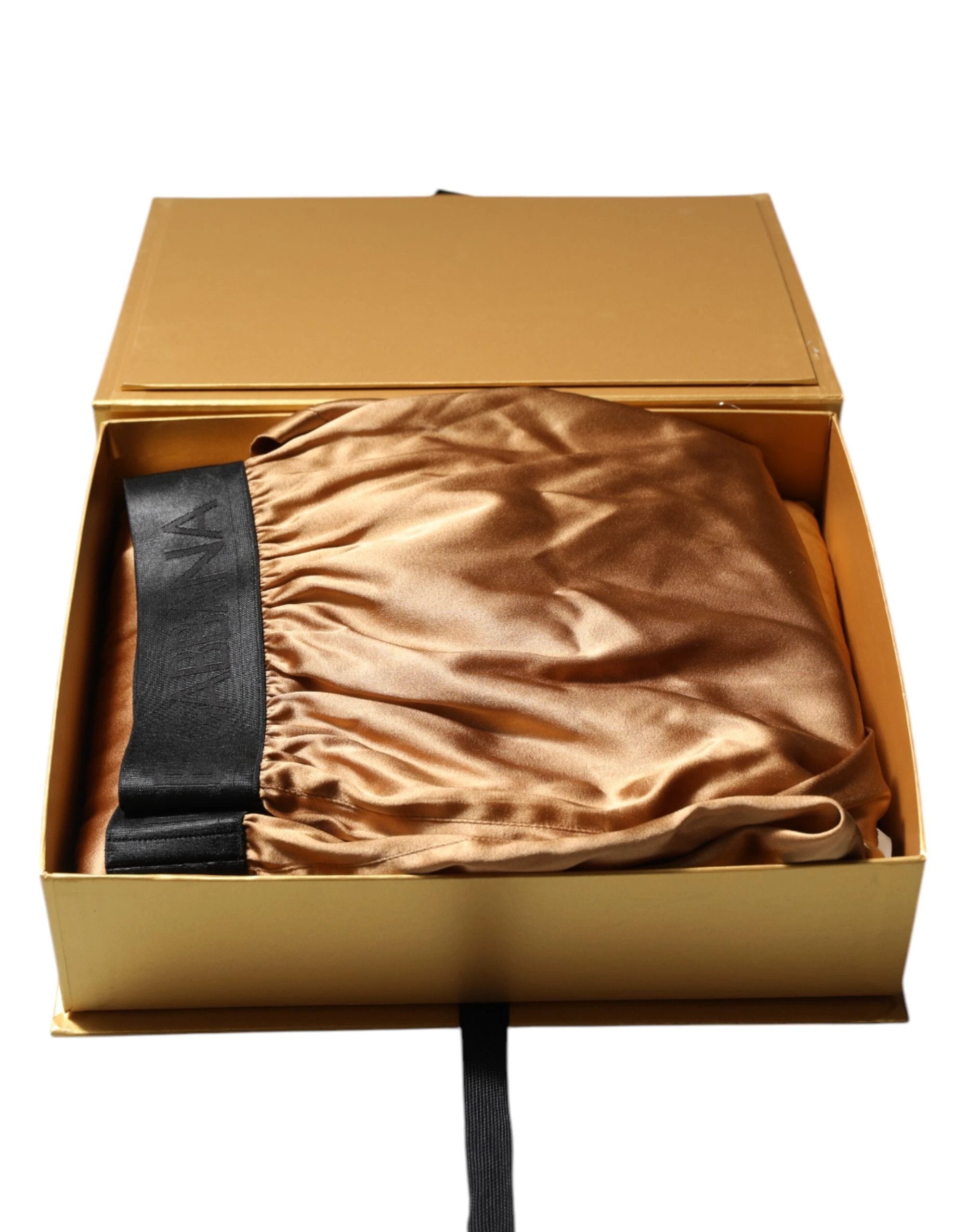 Dolce & Gabbana Beige Men Regular Boxer Eye Mask Set Underwear by Dolce & Gabbana