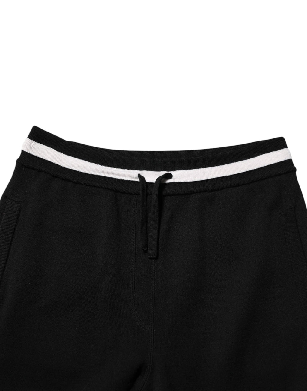 Dolce & Gabbana Black Cotton Men Jogger Sweatpants Pants by Dolce & Gabbana