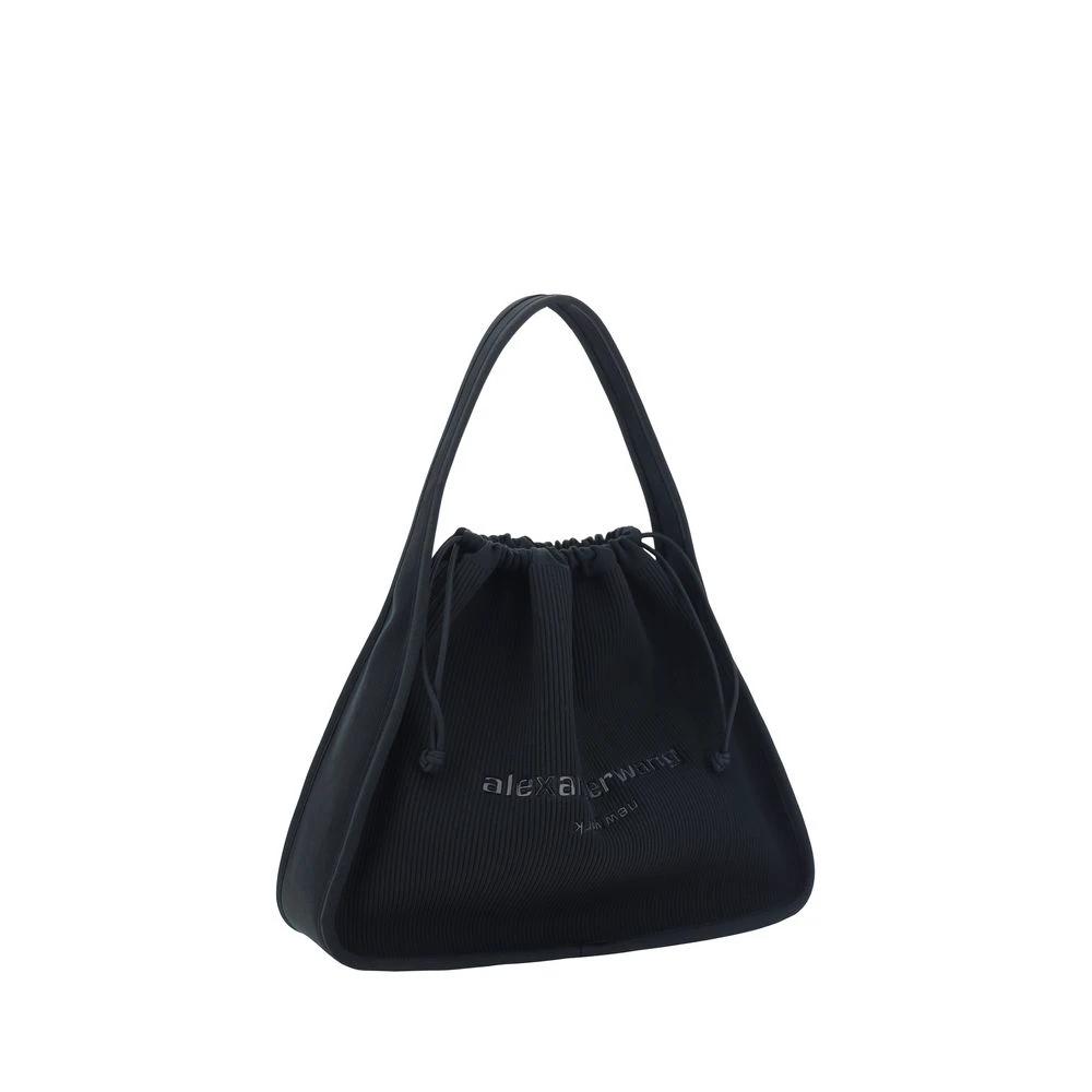 Alexander Wang Black Polyester Handbag by Alexander Wang