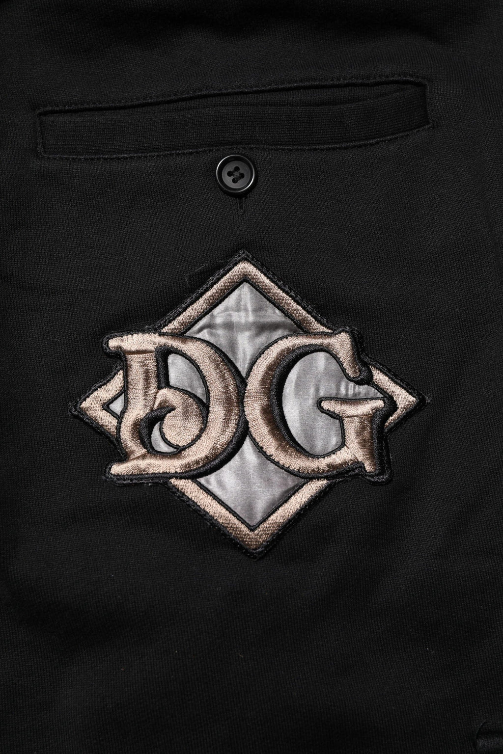 Dolce & Gabbana Black Cotton Logo Jogger Sweatpants Pants by Dolce & Gabbana