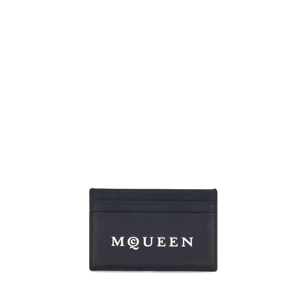 Alexander McQueen Black Calf Leather Bos Taurus Wallet by Alexander McQueen