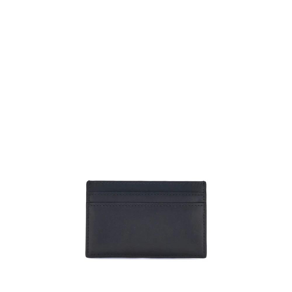 Alexander McQueen Black Calf Leather Bos Taurus Wallet by Alexander McQueen