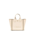 Chloé Beige Cotton Handbag by Chloé