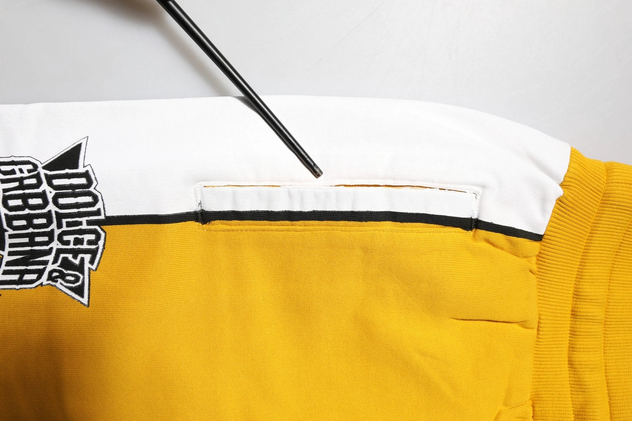 Dolce & Gabbana Yellow Cotton Drawstring Jogger Pants by Dolce & Gabbana