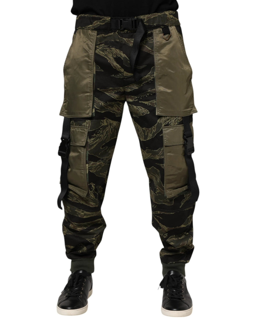 Dolce & Gabbana Multicolor Cargo Camouflage Pants by Dolce & Gabbana