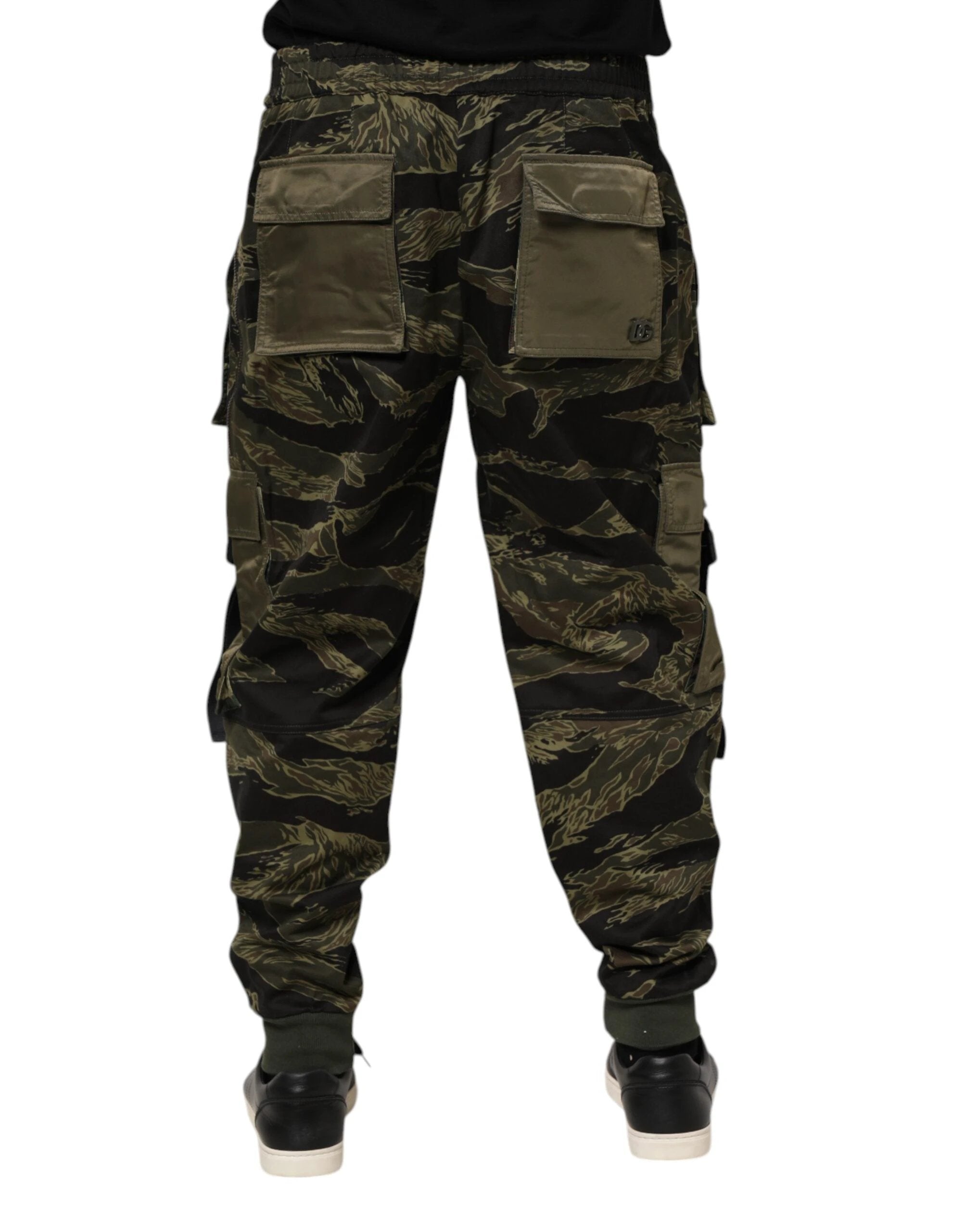 Dolce & Gabbana Multicolor Cargo Camouflage Pants by Dolce & Gabbana