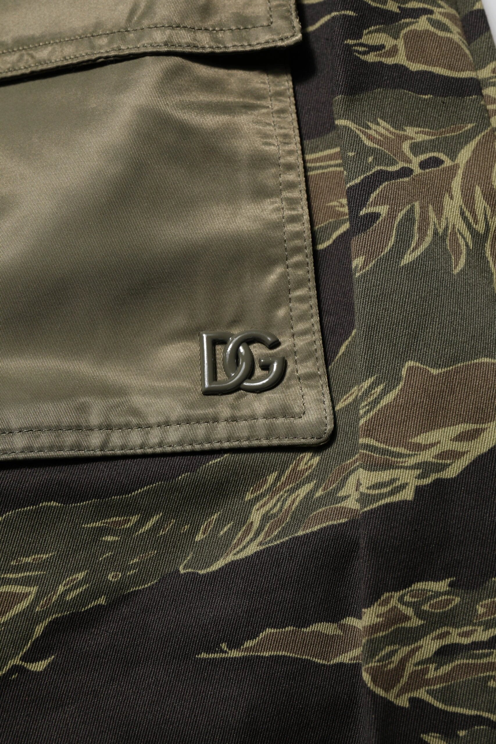 Dolce & Gabbana Multicolor Cargo Camouflage Pants by Dolce & Gabbana