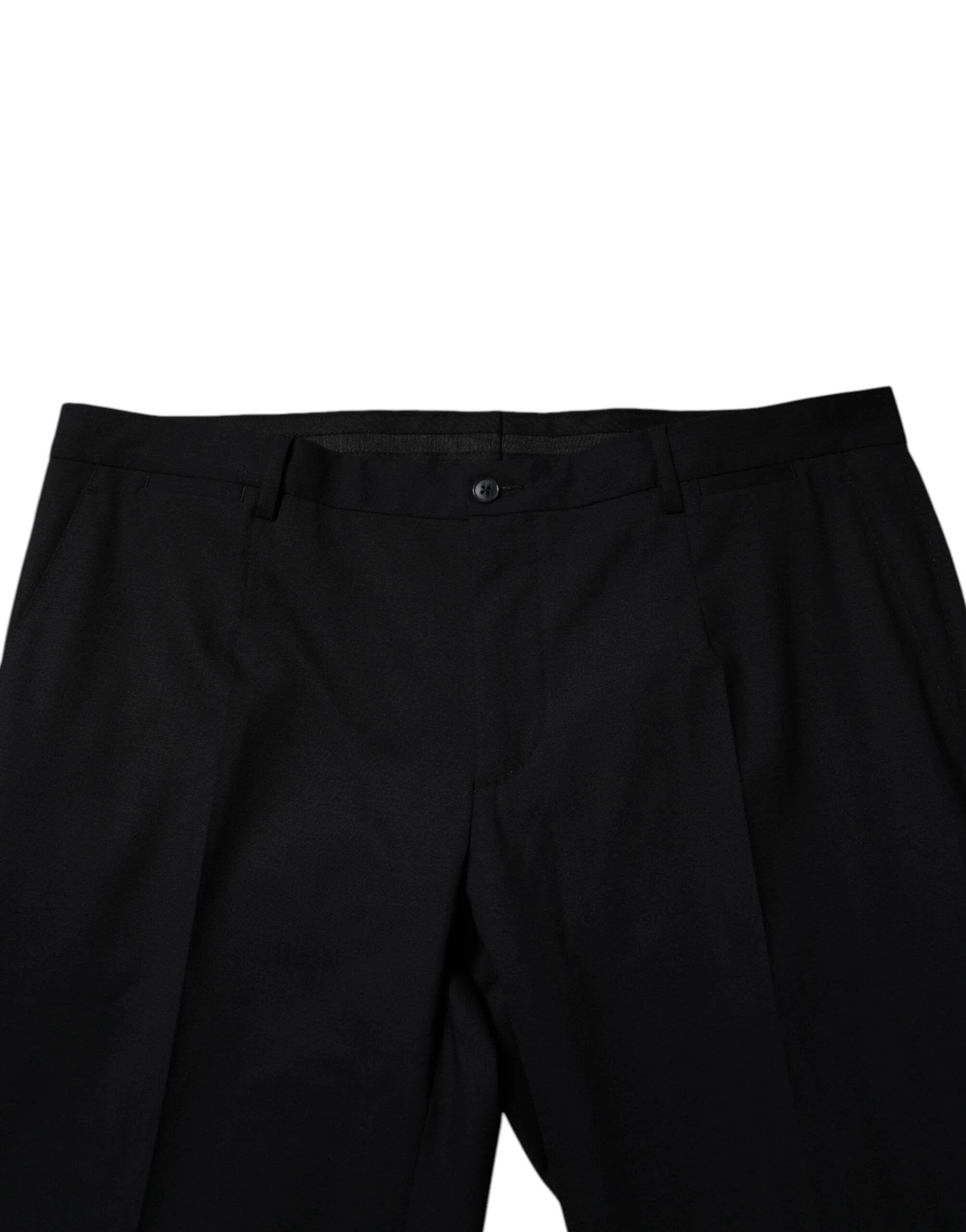 Dolce & Gabbana Black Wool Formal Dress Pants by Dolce & Gabbana
