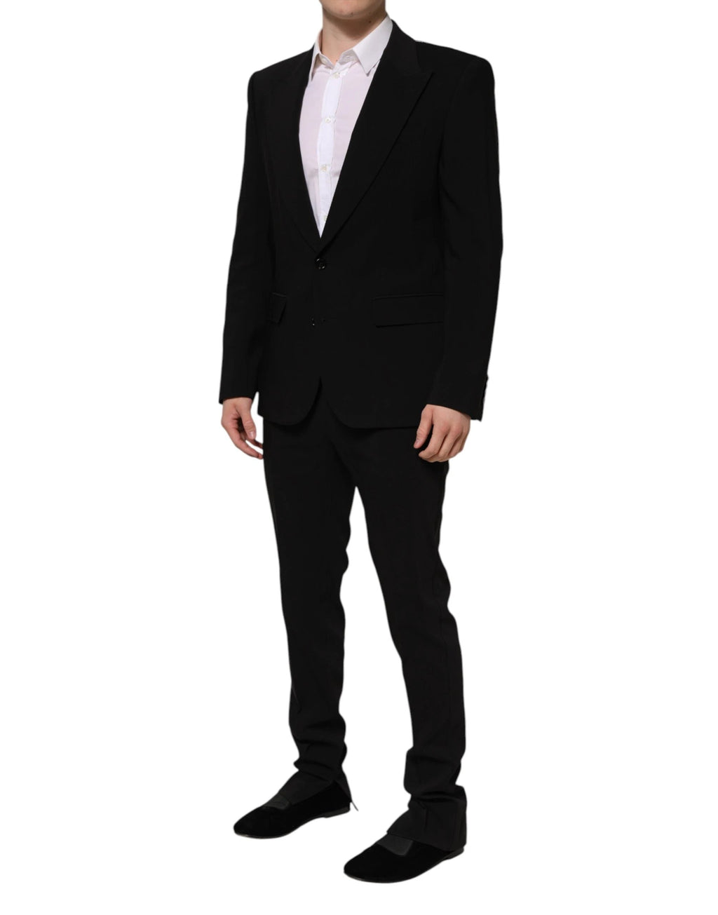 Dolce & Gabbana Black MARTINI Single Breasted 2 Piece Suit by Dolce & Gabbana