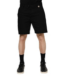 Dolce & Gabbana Black Cotton Knee Length Men Bermuda Shorts by Dolce & Gabbana