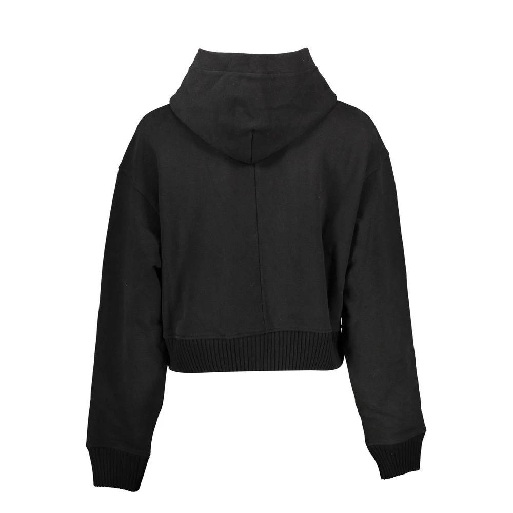 Calvin Klein Black Cotton Women's Sweatshirt by Calvin Klein