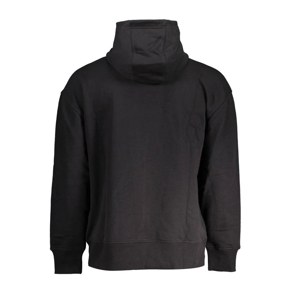 Pull Tommy Hilfiger en coton noir pour homme