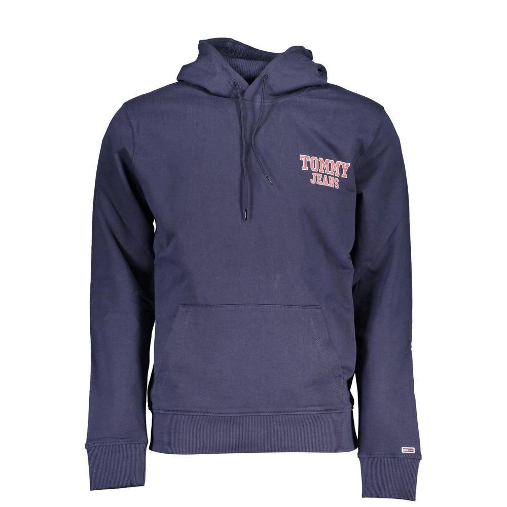 Tommy Hilfiger Blue Cotton Men's Hoodie Tommy Hilfiger