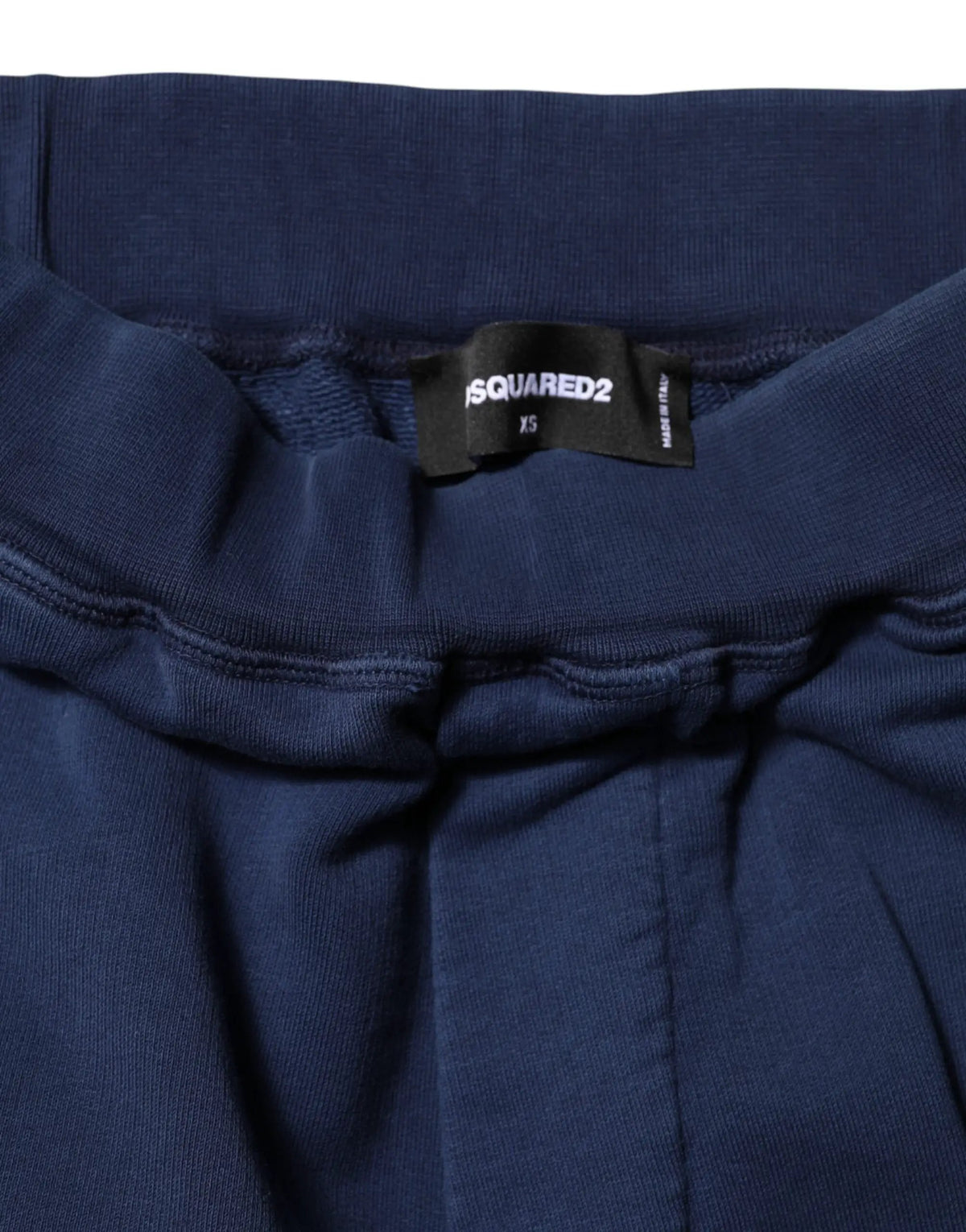 Dsquared² Dsquared² Blue Cotton Mid Waisted Jogger Pants
