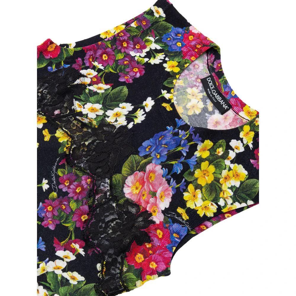 Dolce & Gabbana Black Cashmere Tank Top by Dolce & Gabbana