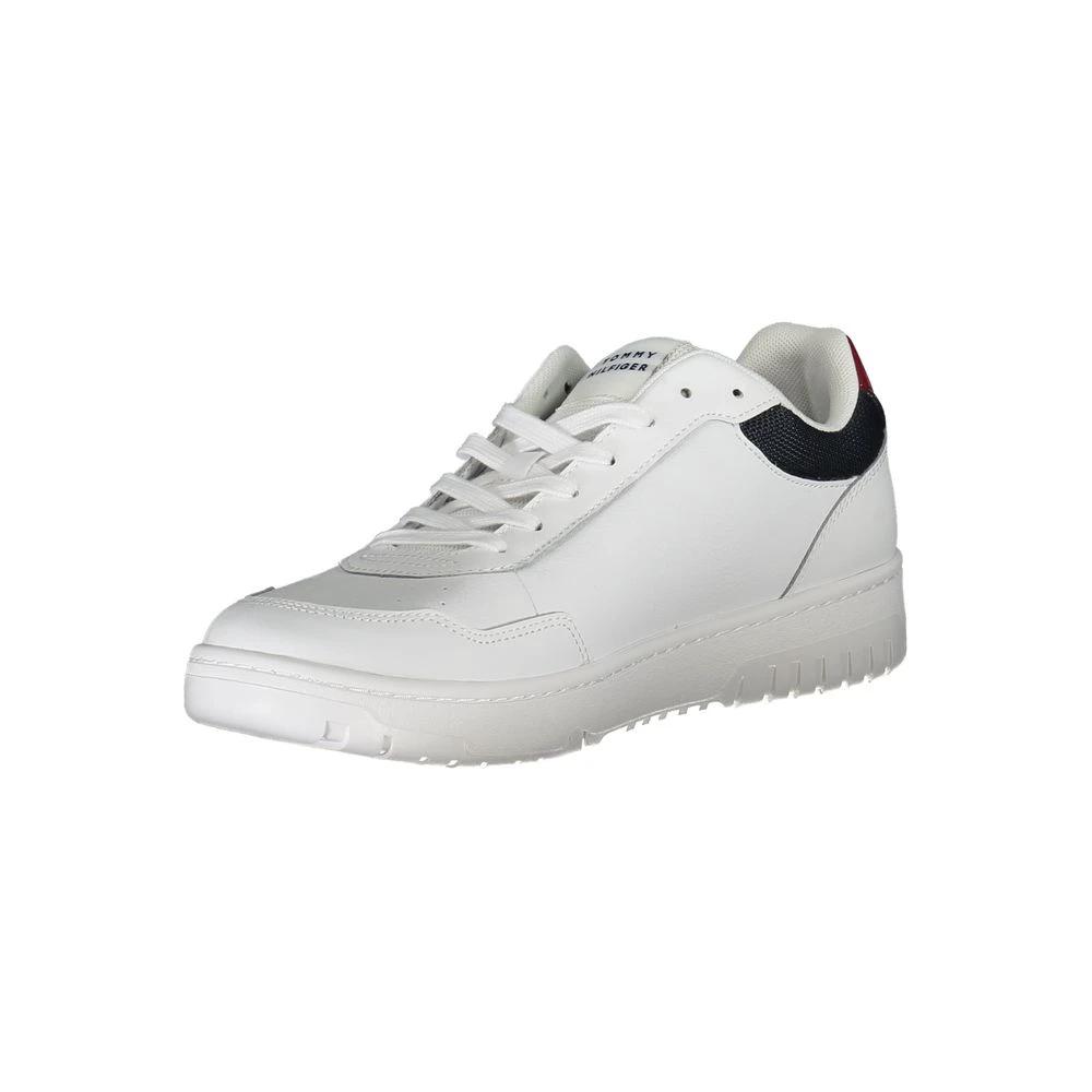 Tommy Hilfiger Bianco Leather Men Sneaker Tommy Hilfiger