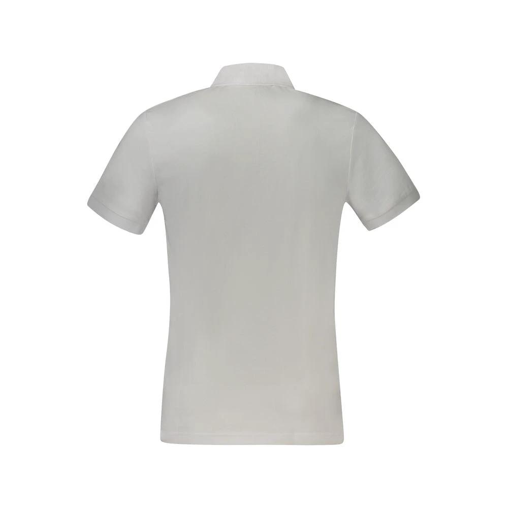 Polo Hugo Boss Bianco en coton pour homme