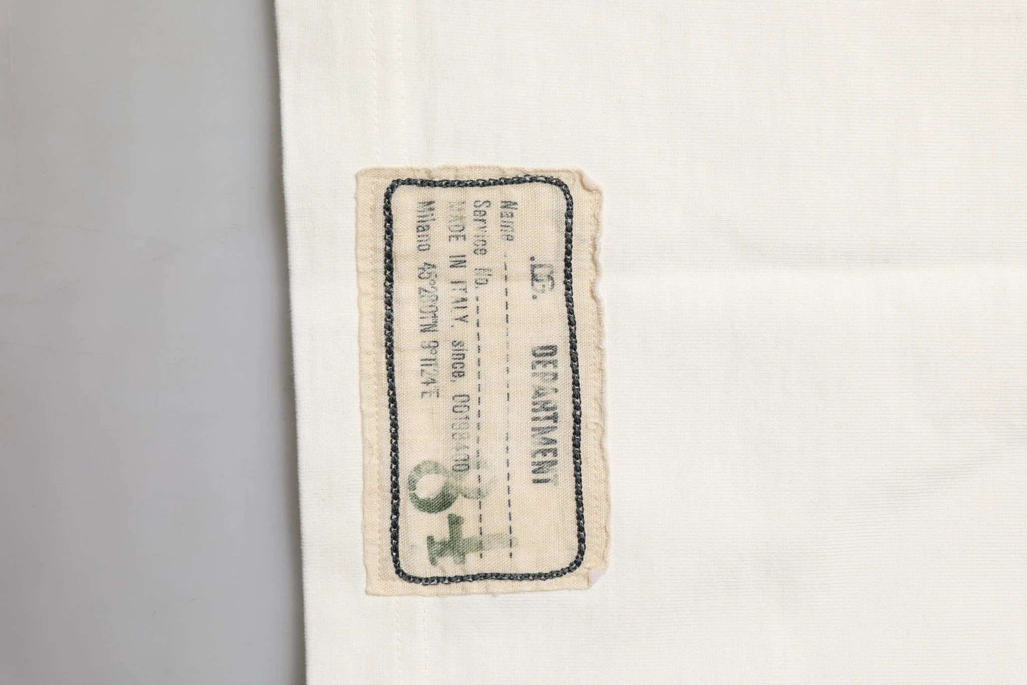 Dolce & Gabbana White Love Peace Cotton Men Crew Neck T-shirt by Dolce & Gabbana