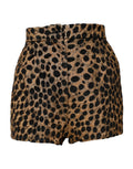 Dolce & Gabbana Brown Leopard High Waisted Hot Pants Shorts by Dolce & Gabbana
