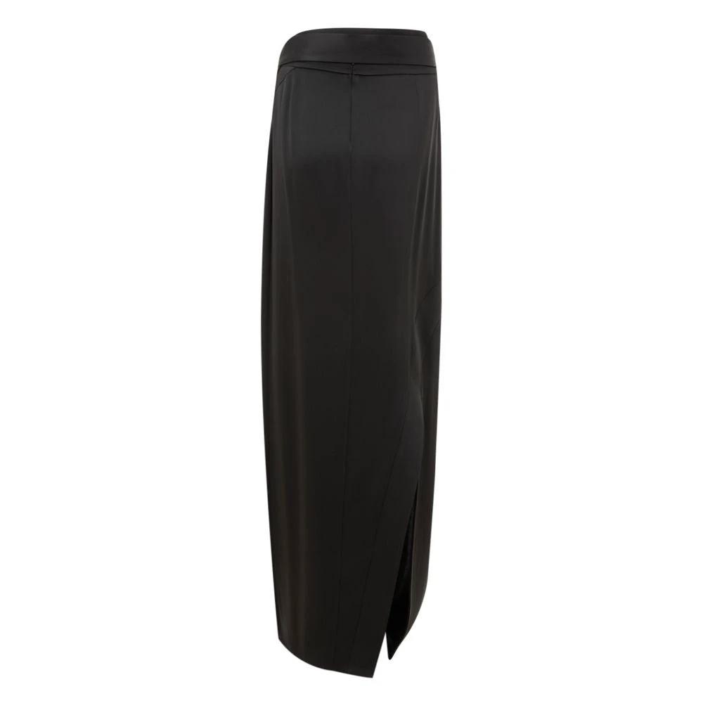 Tom Ford Black Acetate Long Skirt by Tom Ford