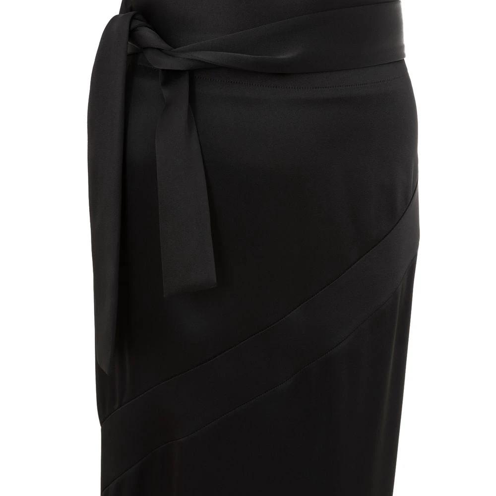 Tom Ford Black Acetate Long Skirt by Tom Ford
