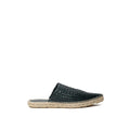 Bottega Veneta Green Leather Espadrilles by Bottega Veneta