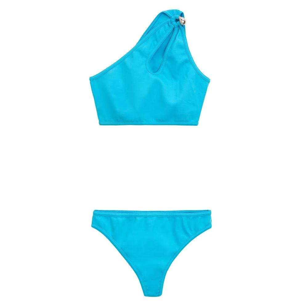 Bottega Veneta Turquoise Polyamide Bikini by Bottega Veneta