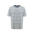 T-shirt Gran Sasso bleu en coton