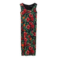 Dolce & Gabbana Bicolor Viscose Long Dress by Dolce & Gabbana