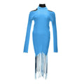 Bottega Veneta Blue Cotton Casual Dress by Bottega Veneta