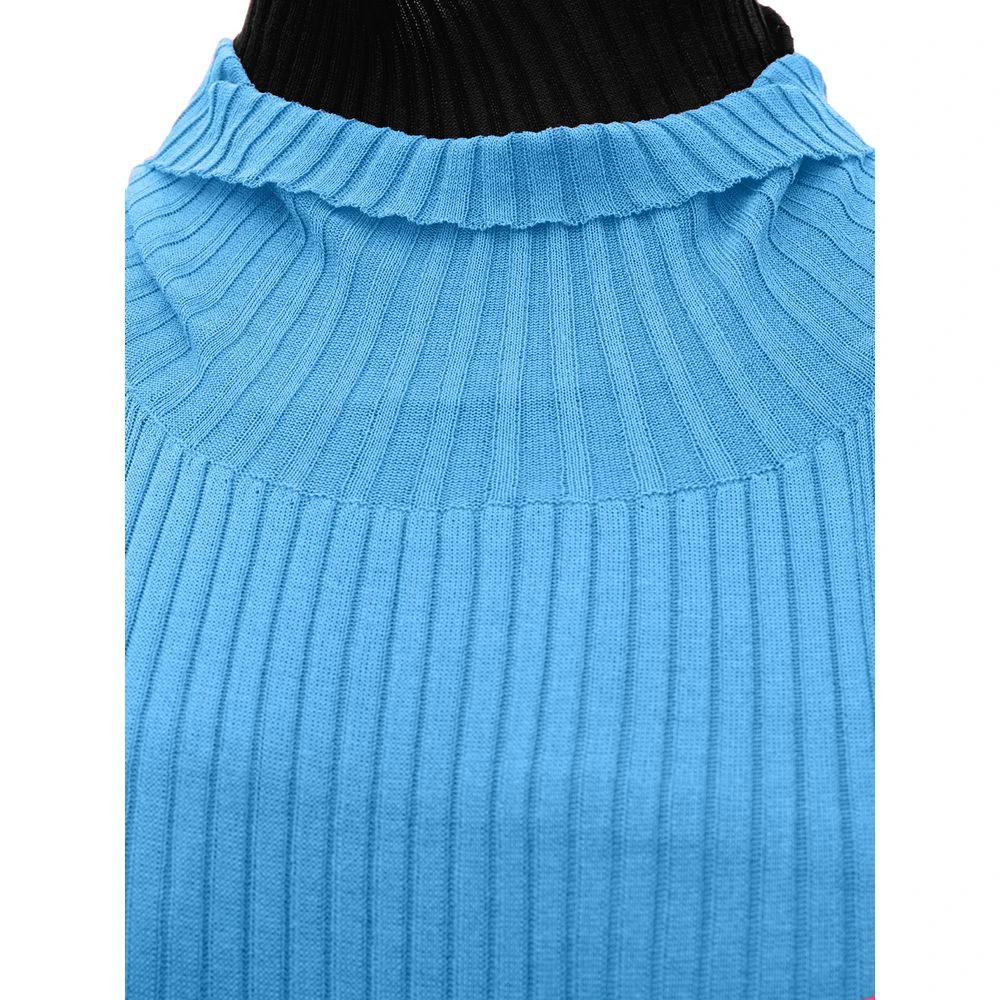 Bottega Veneta Blue Cotton Casual Dress by Bottega Veneta