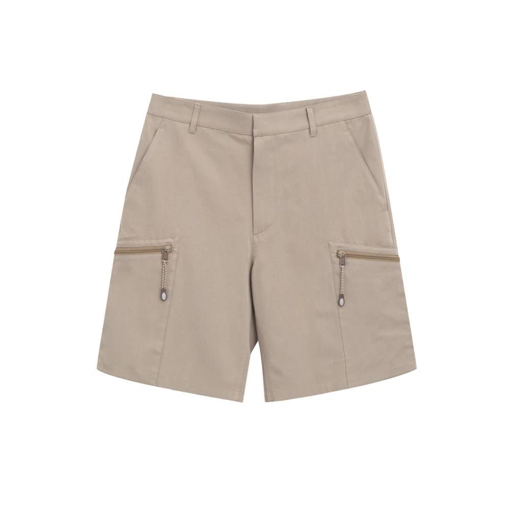 Dior Beige Cotton Cargo Shorts by Dior
