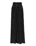 Dolce & Gabbana Black Crystal Embellished Wide Leg Pants by Dolce & Gabbana