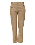 Dolce & Gabbana Beige Mid Waist Cargo Tapered Pants by Dolce & Gabbana