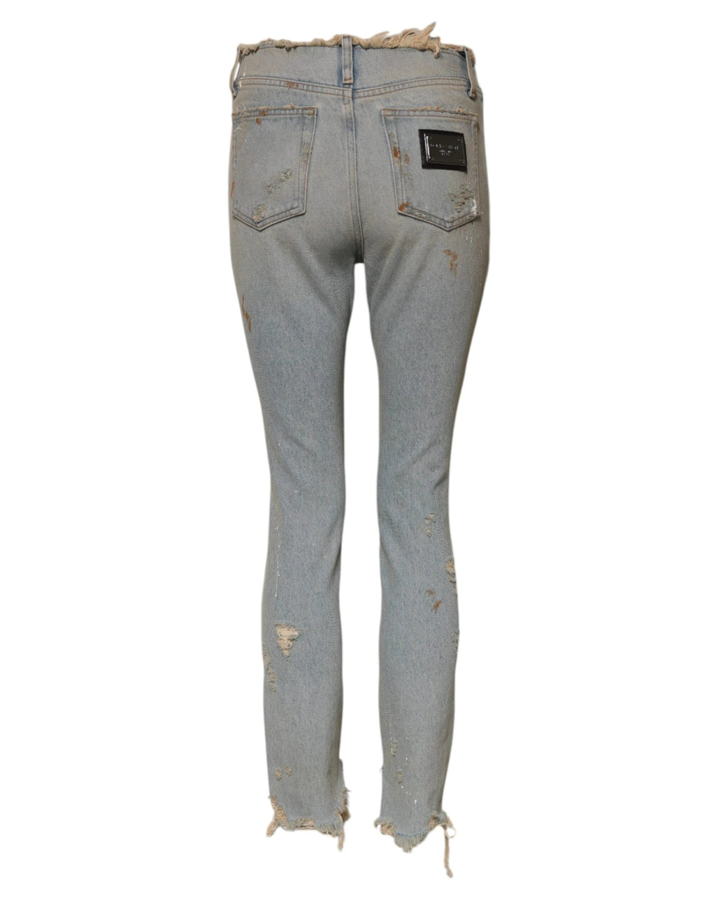 Dolce & Gabbana Light Blue High Waist Skinny Denim Jeans by Dolce & Gabbana