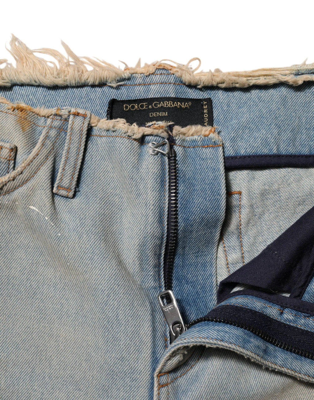 Dolce & Gabbana Light Blue High Waist Skinny Denim Jeans by Dolce & Gabbana