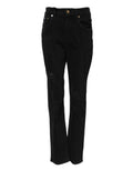 Dolce & Gabbana Black Boyfriend Cotton Flared Denim Jeans by Dolce & Gabbana