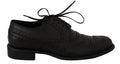 Dolce & Gabbana Black Leather Wingtip Oxford Dress Shoes by Dolce & Gabbana