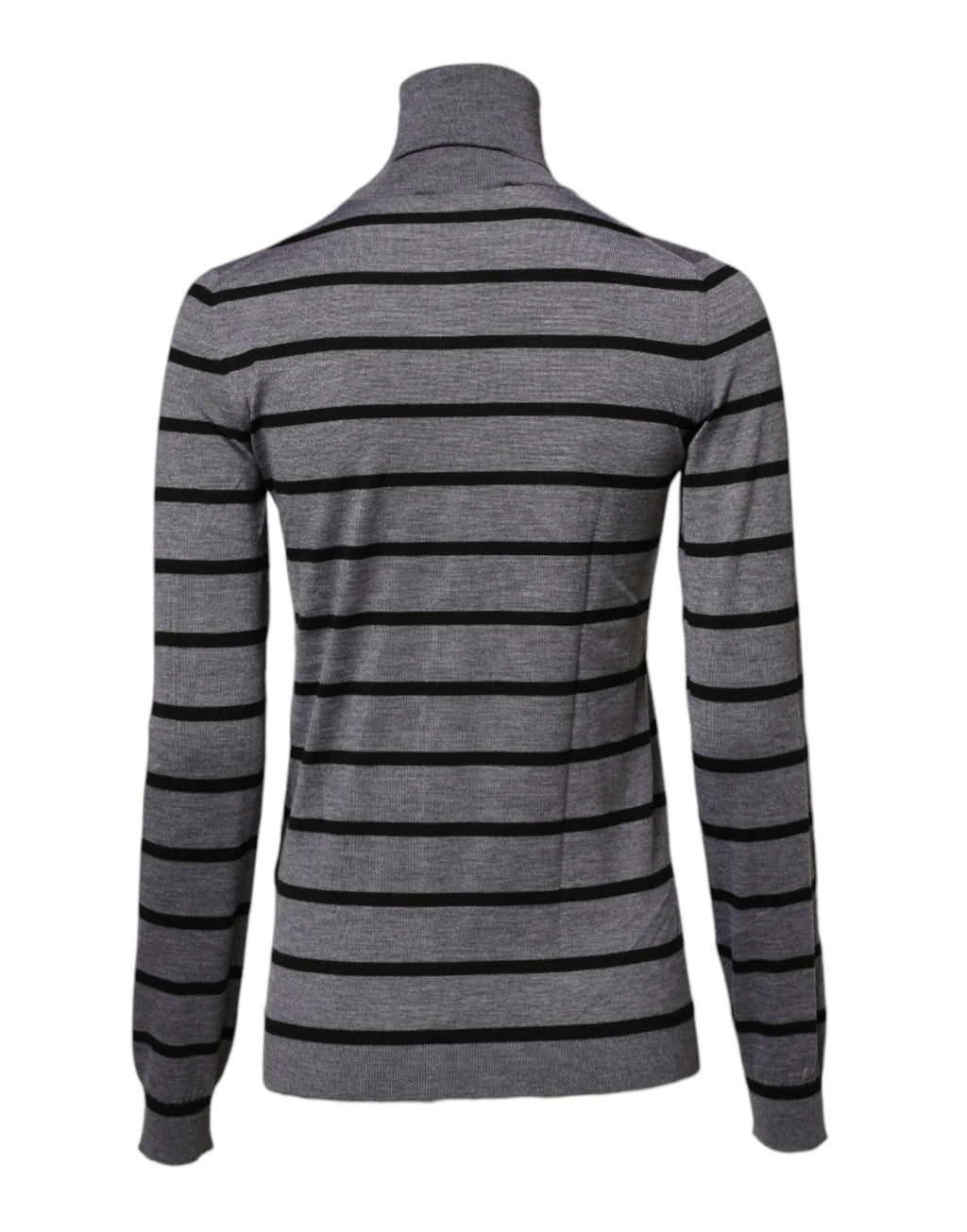 Dolce & Gabbana Gray Floral Embroidery Pullover Sweater by Dolce & Gabbana
