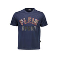 Plein Sport Blue Cotton Men T-Shirt by Plein Sport