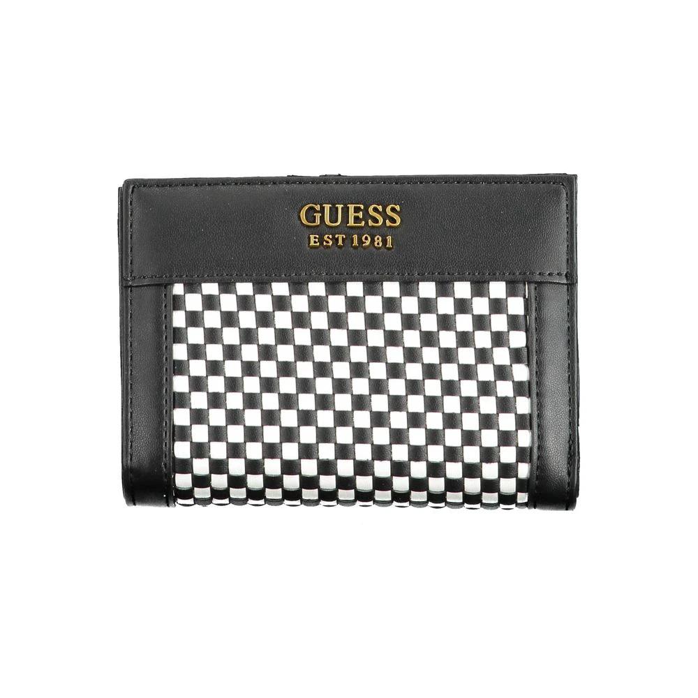 Guess Jeans Black Polyurethane Women Wallet by Guess Jeans