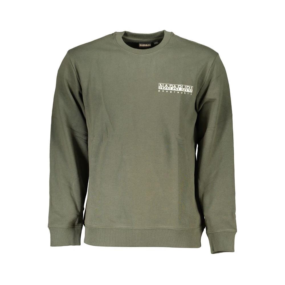 Napapijri Verde Coton Homme Sweat