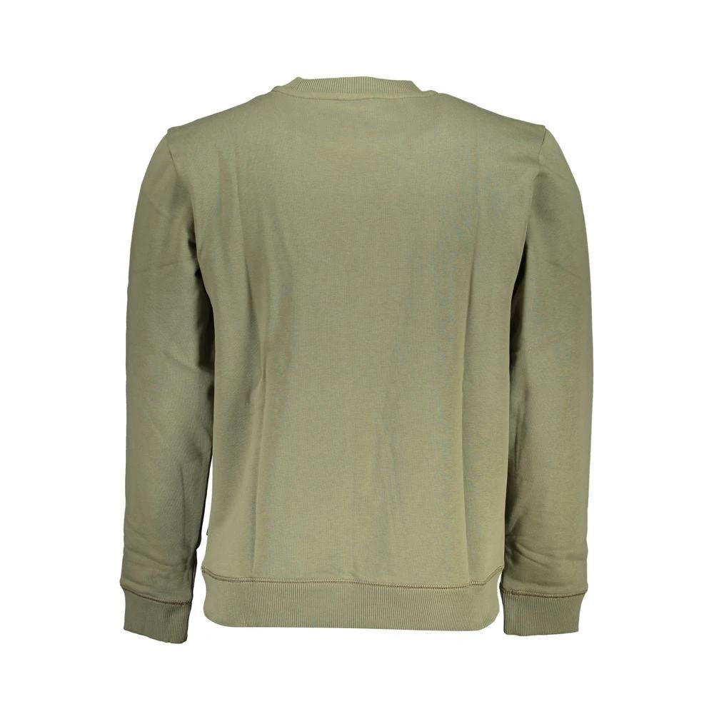 Sweat-shirt Napapijri Verde Cotton pour homme