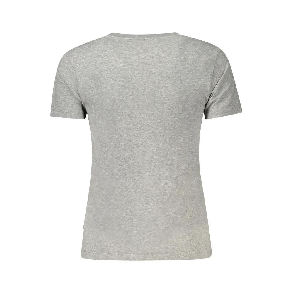 Guess Jeans Grigio Cotton Women T-Shirt