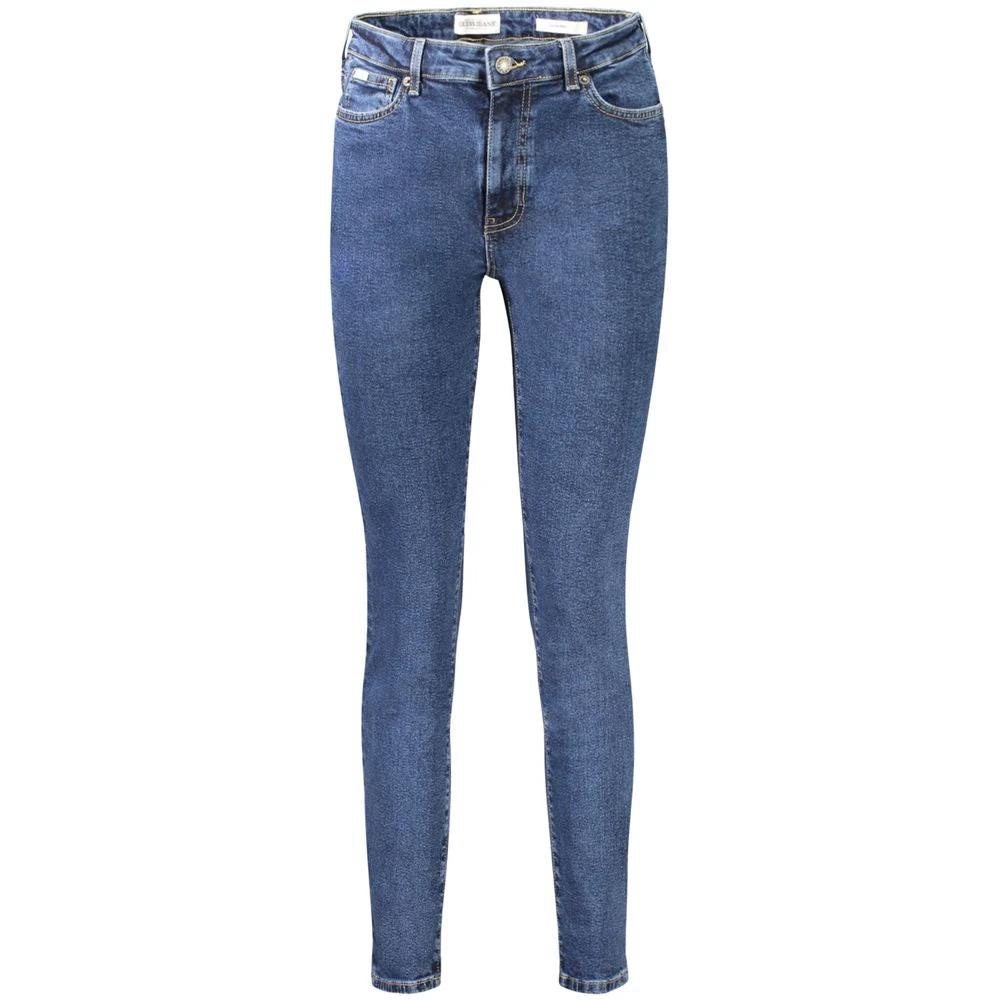Jean skinny Guess Jeans Blu Cotton pour femme