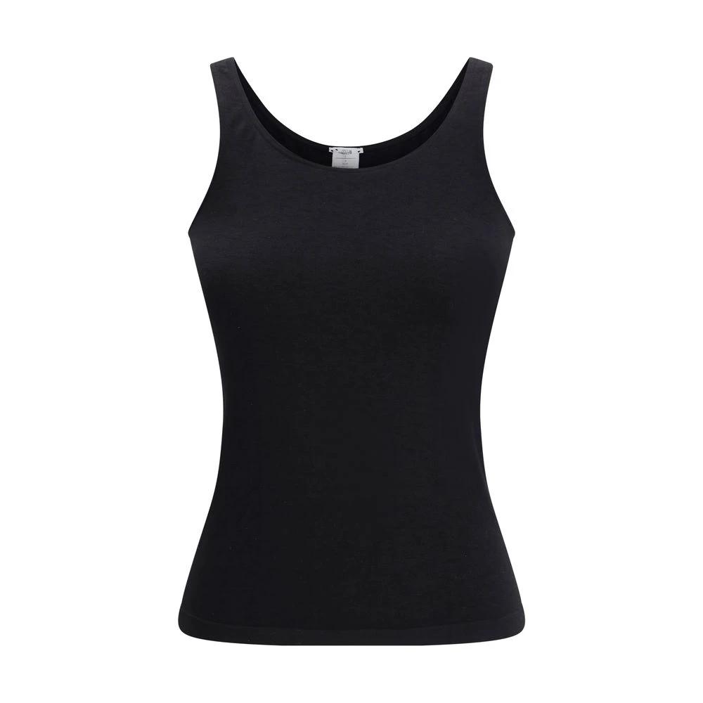 Wolford Black Cotton T-Shirt