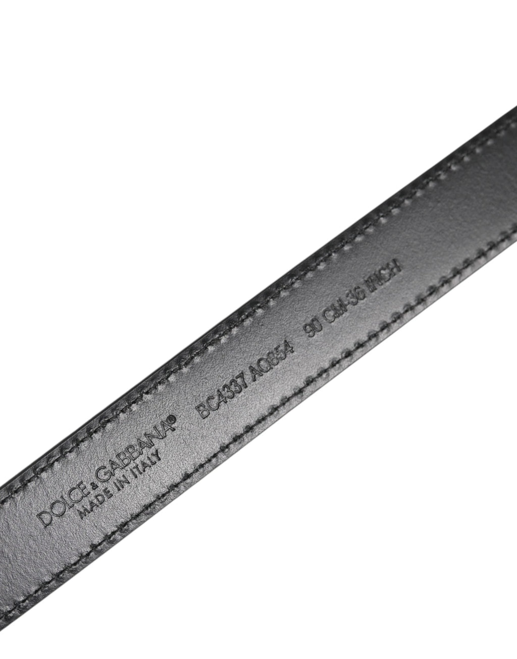 Dolce & Gabbana Black Red Leopard Silver Metal Buckle Belt by Dolce & Gabbana