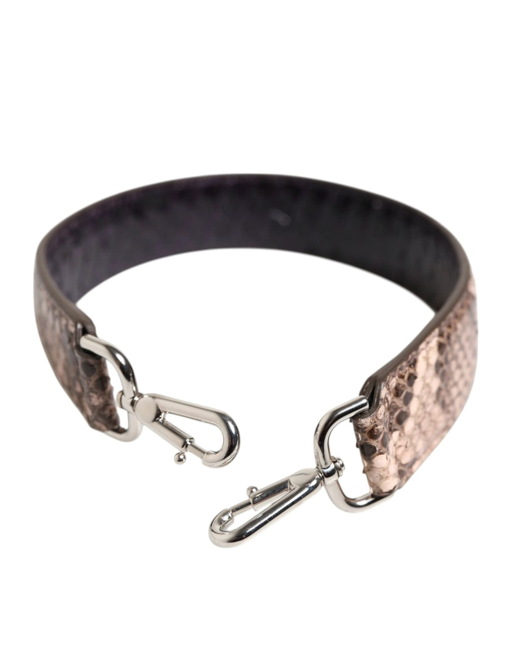Dolce & Gabbana Brown Exotic Leather Handbag Accessory Shoulder Strap by Dolce & Gabbana