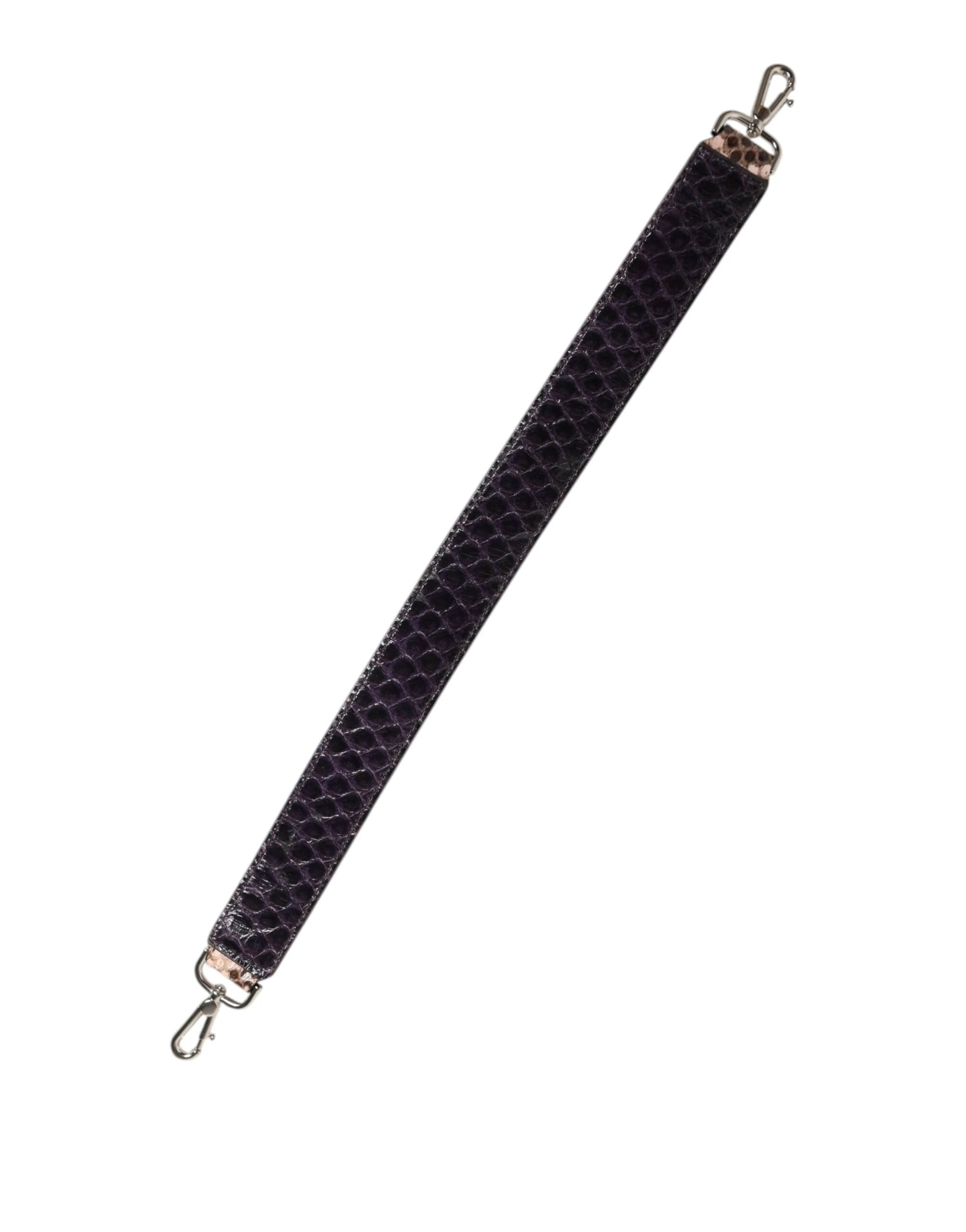 Dolce & Gabbana Brown Exotic Leather Handbag Accessory Shoulder Strap by Dolce & Gabbana